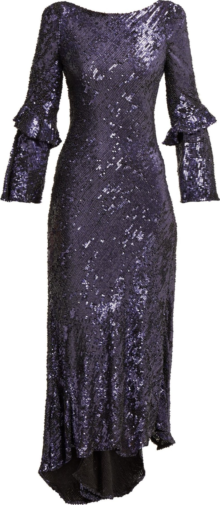 MARIA LUCIA HOHAN Polina sequinned chiffon dress