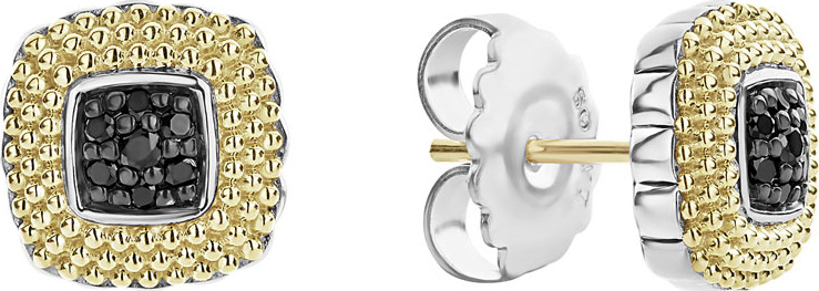 LAGOS 11mm Lux Diamond Stud Earrings