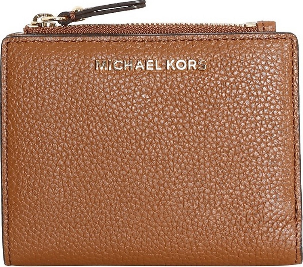 Michael Kors Luggage Leather Zip Wallet