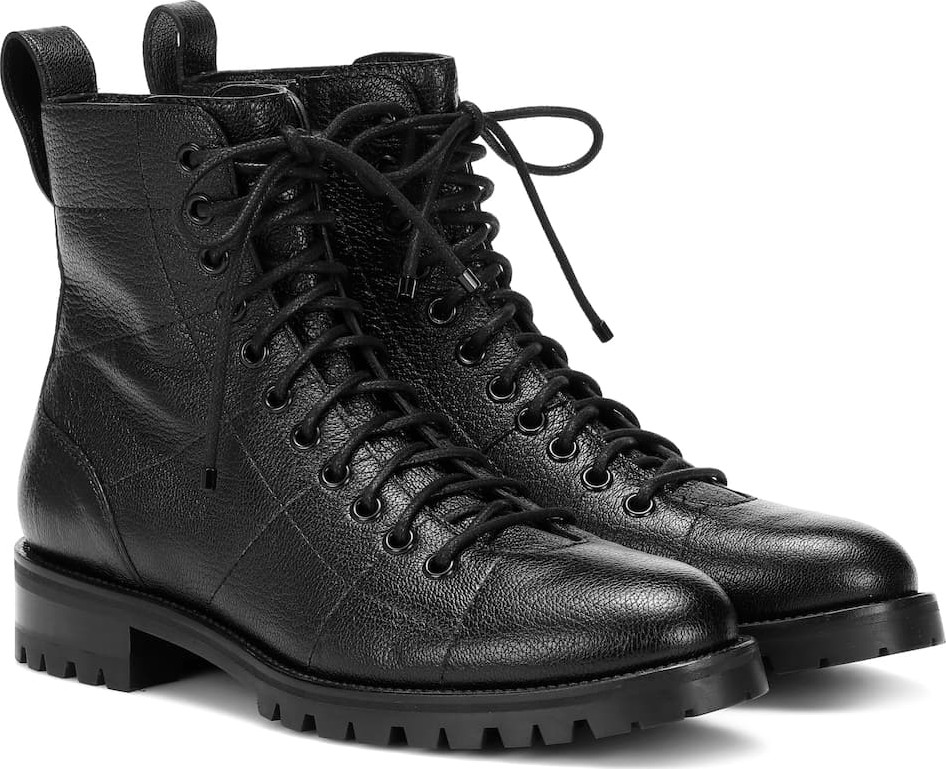 Jimmy Choo Cruz Flat leather ankle boots