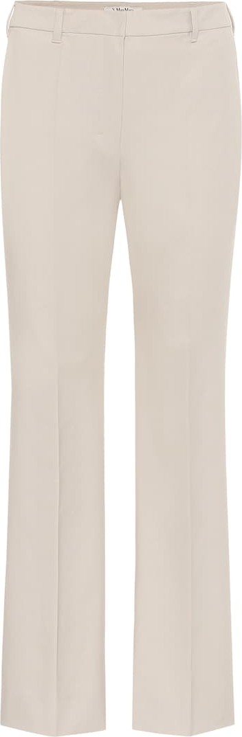 Max Mara Tebano stretch-cotton pants