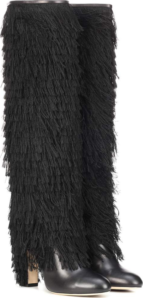 Jimmy Choo Magalie 100 fringe boots