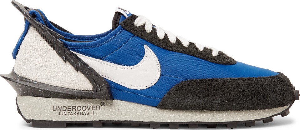 Nike + Undercover Daybreak Canvas, Suede, and Leather Sneakers Nike + Undercover Daybreak Canvas, Suede, and Leather Sneakers
