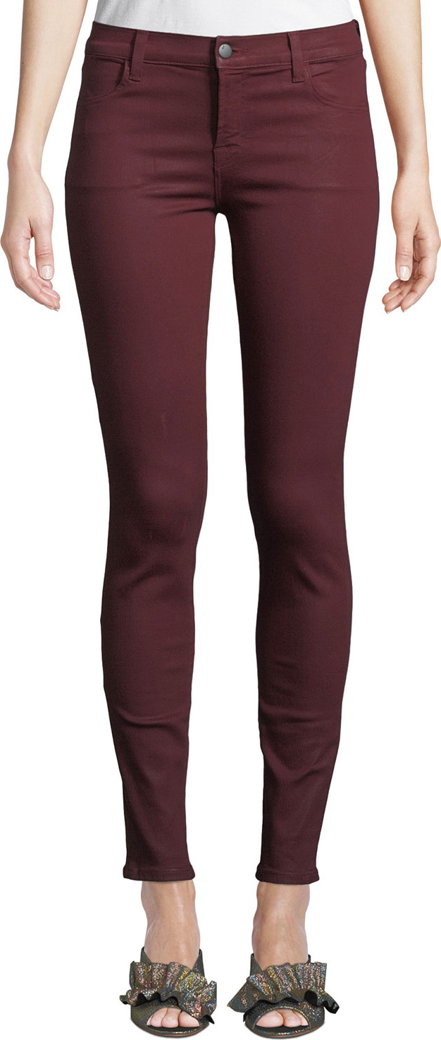 J BRAND 620 Mid-Rise Super-Skinny Jeans