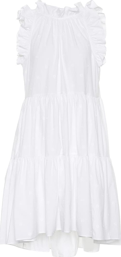 Ulla Johnson Tamsin embroidered cotton midi dress