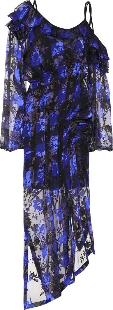 Preen Carmen silk-blend dress