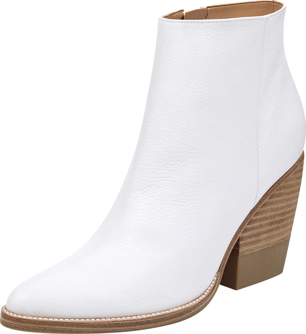 Marc Fisher LTD. Bellen Leather Zip Boots