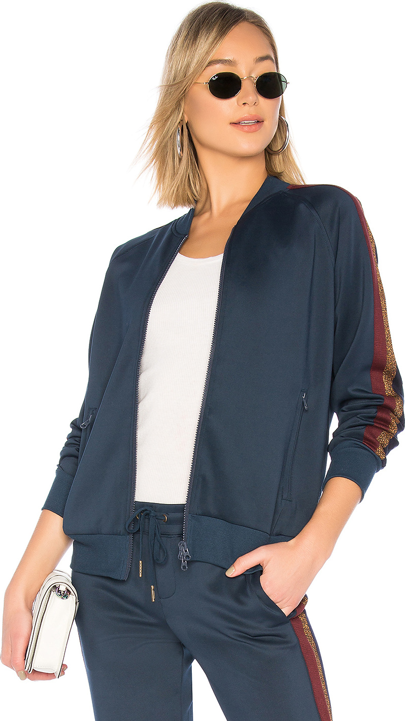 PAM & GELA Track Jacket With Lurex Stripe