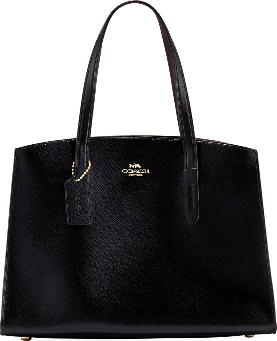 COACH 1941 Charlie Crossgrain Carryall Top Handle Bag