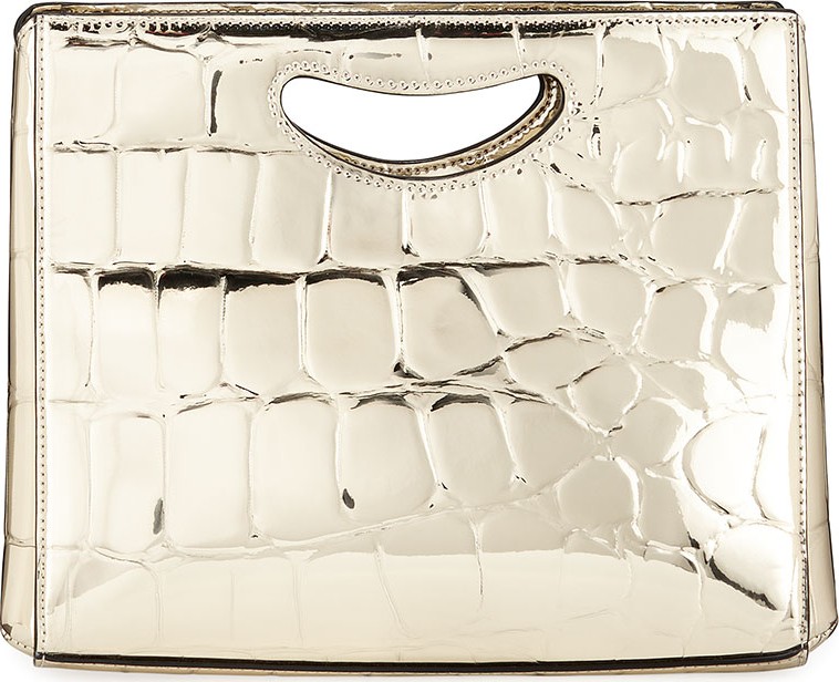 Hayward 1712 Basket Metallic Clutch Bag Hayward 1712 Basket Metallic Clutch Bag