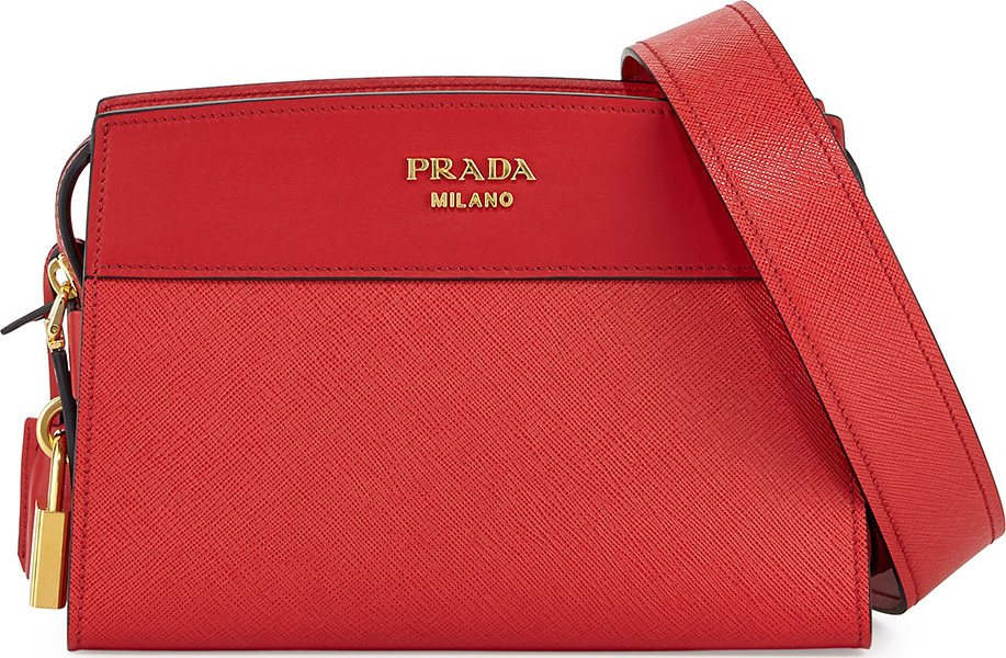 Prada Esplanade Saffiano Crossbody Bag