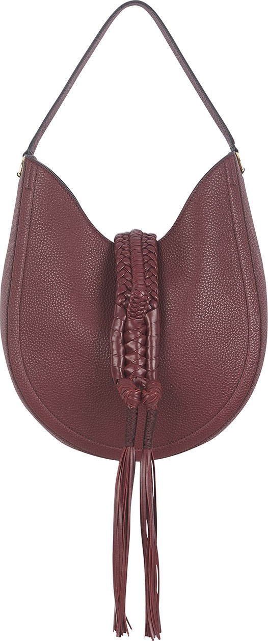Altuzarra Ghianda Small Leather Hobo Bag