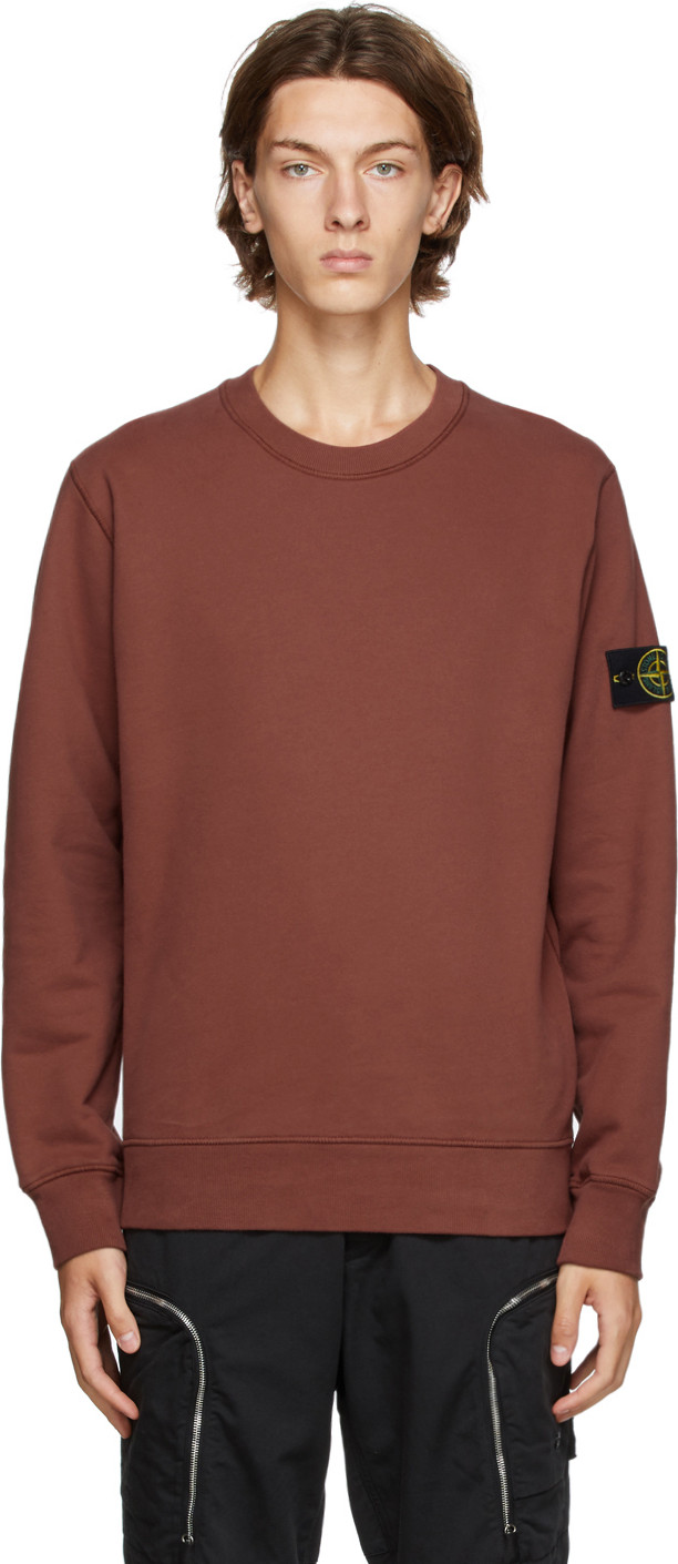 Stone Island - Grey Cotton Sweatshirt