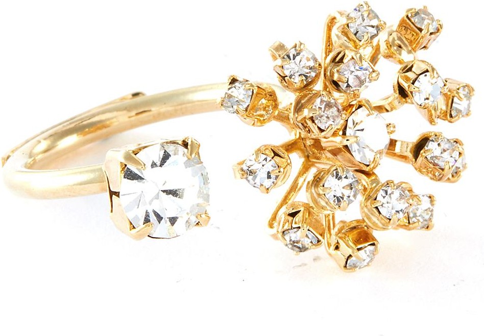 Rosantica Arcadia' open crystal ring