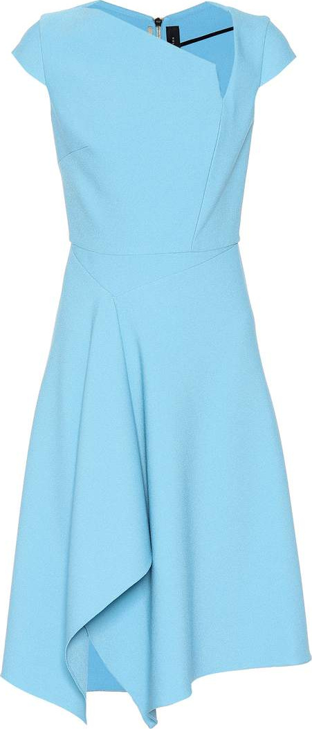 Roland Mouret Augustus crêpe dress