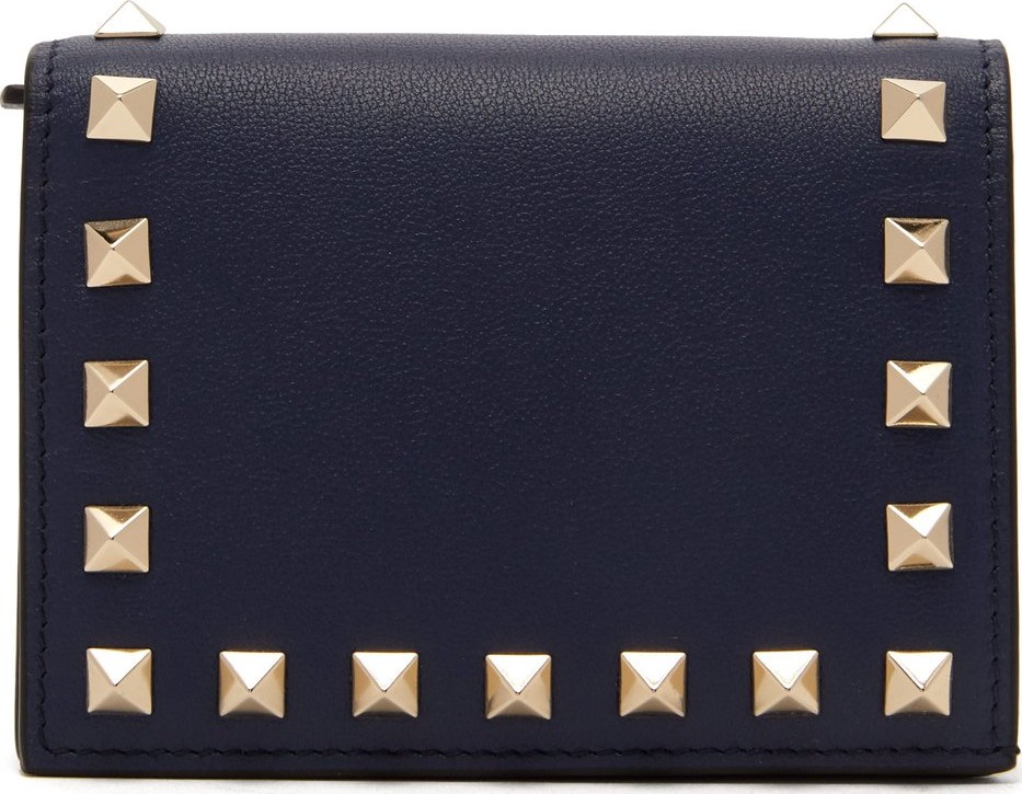 Valentino Rockstud leather wallet