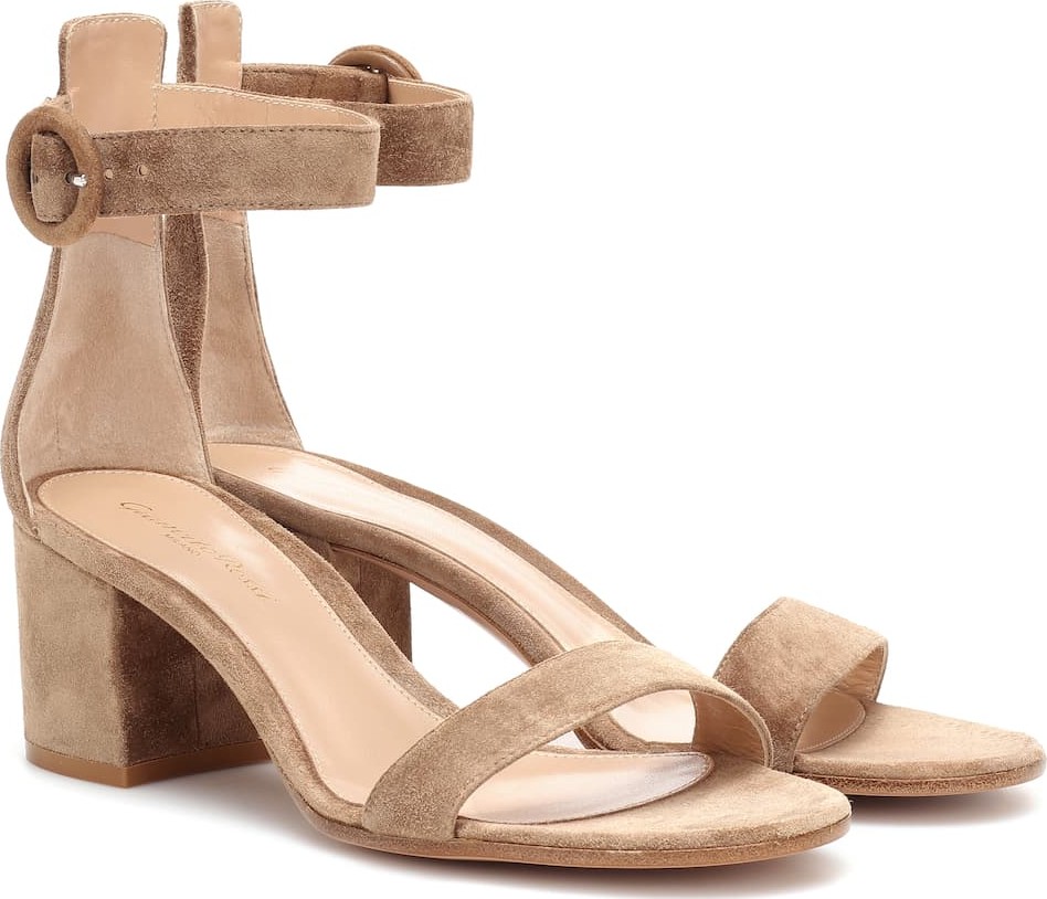 Gianvito Rossi Versilia 60 suede sandals