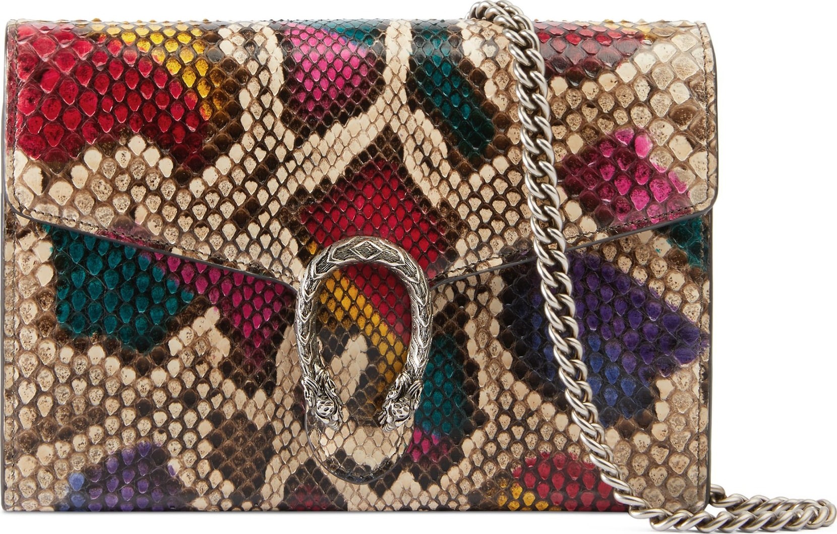 Gucci Dionysus Genuine Python Clutch