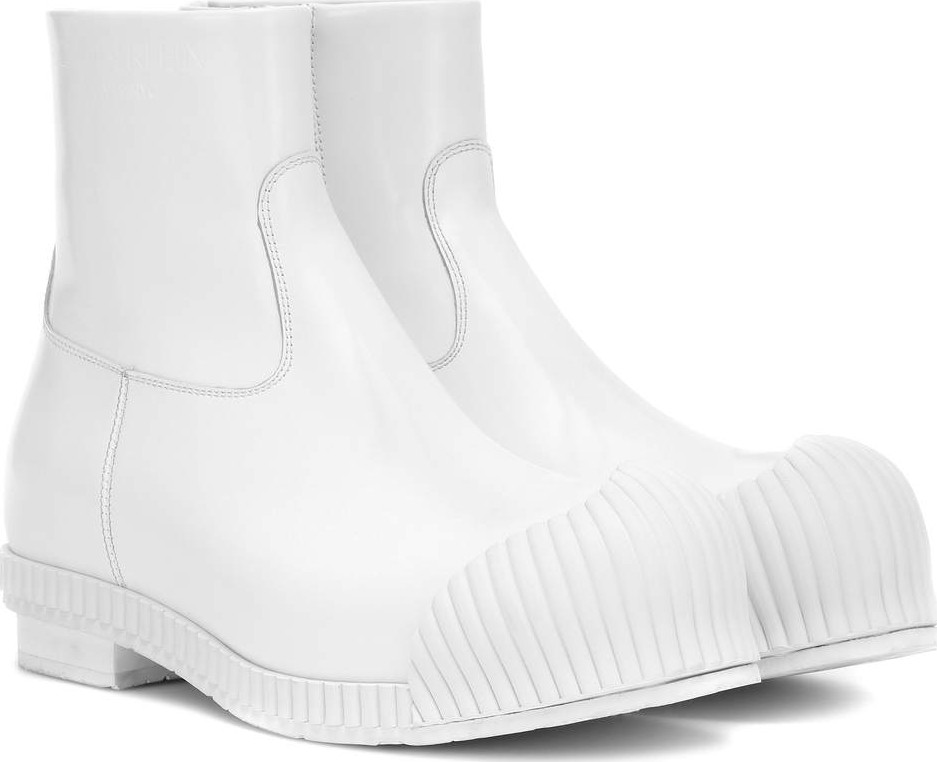 Calvin Klein 205W39NYC Deicine patent leather ankle boots