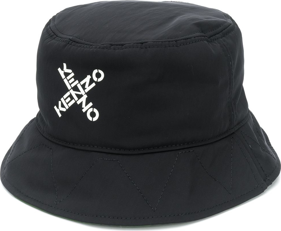 KENZO - Cross-over logo bucket hat
