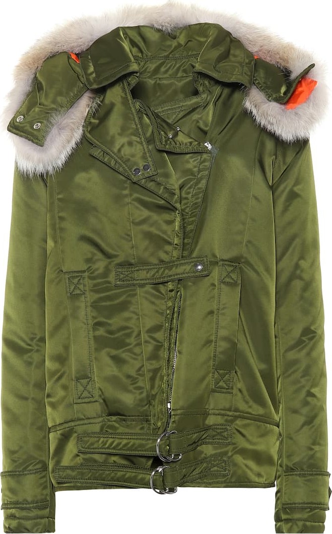 Altuzarra Cyprus fur-trimmed parka