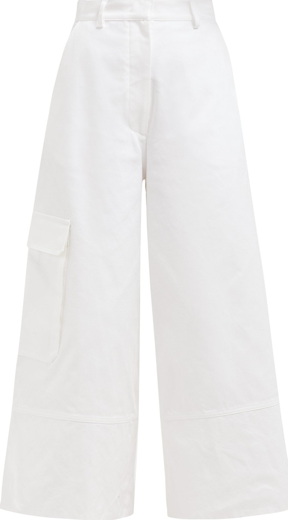 2 Moncler 1952 Wide-leg cotton cargo trousers