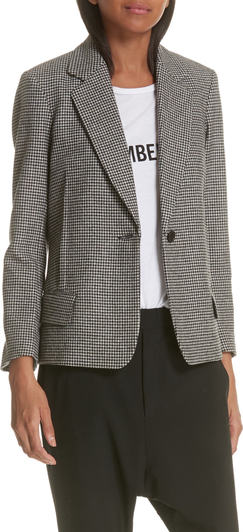 Nili Lotan Humphrey Wool Blend Jacket