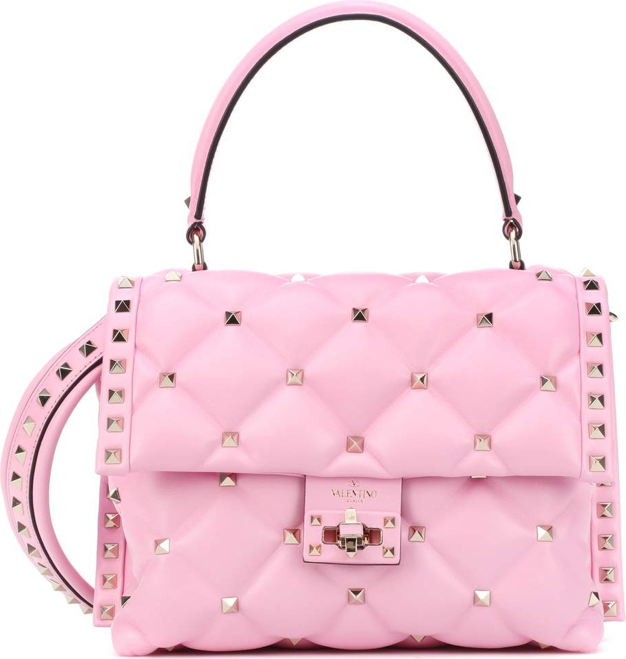 Valentino Valentino Garavani Candystud leather shoulder bag