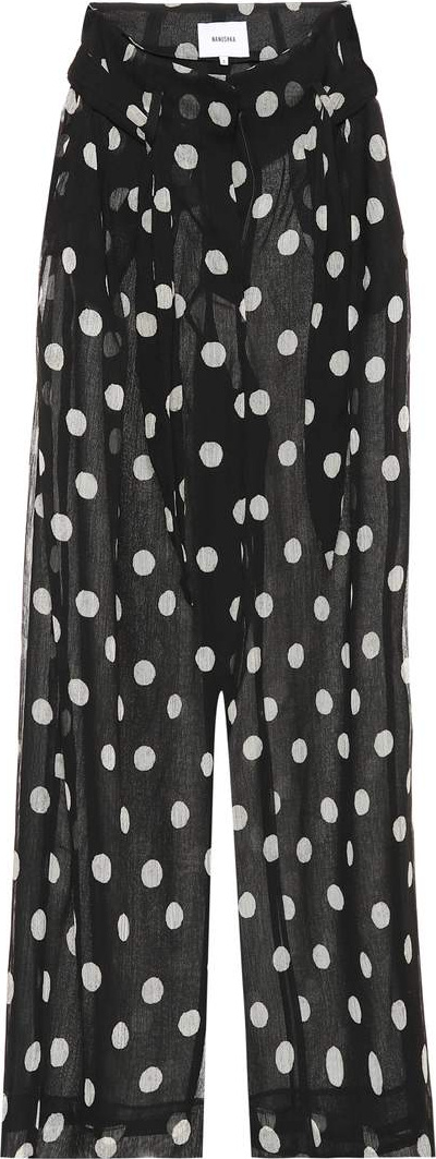 Nanushka Nevada polka-dot pants