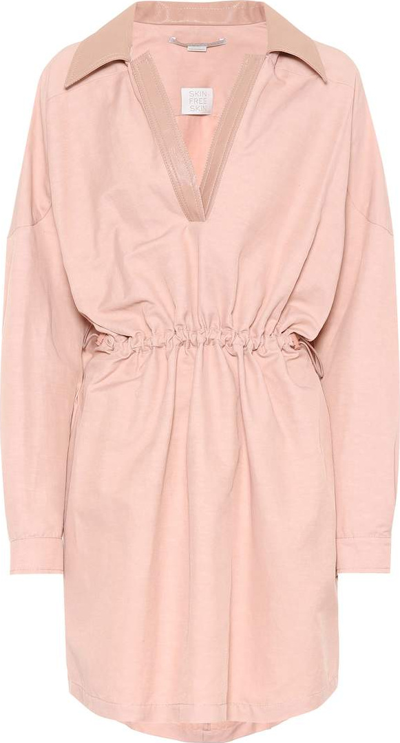 Stella McCartney Cotton and linen-blend dress