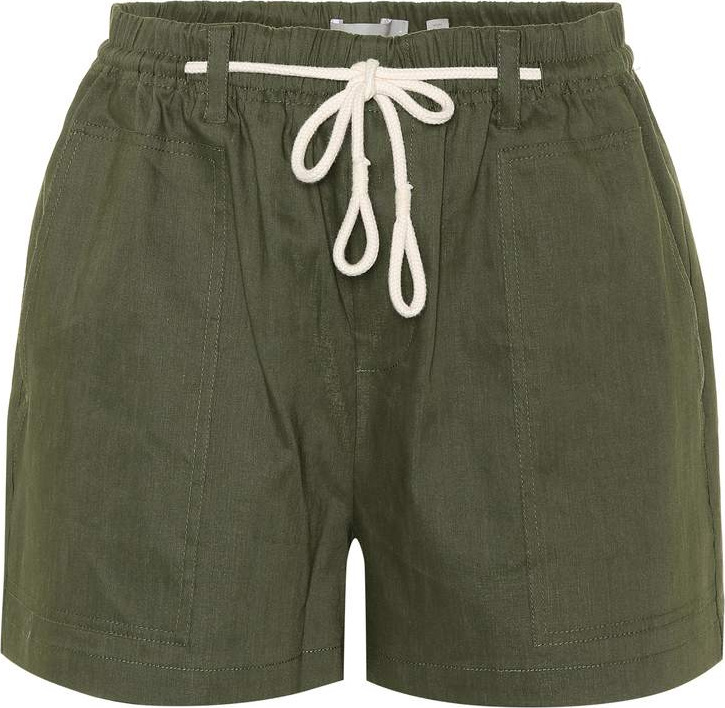 Vince Linen-blend shorts