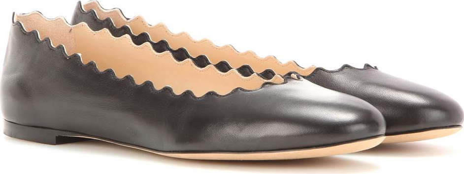 Chloe Lauren leather ballerinas