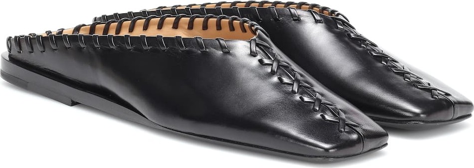 Jil Sander Leather slippers