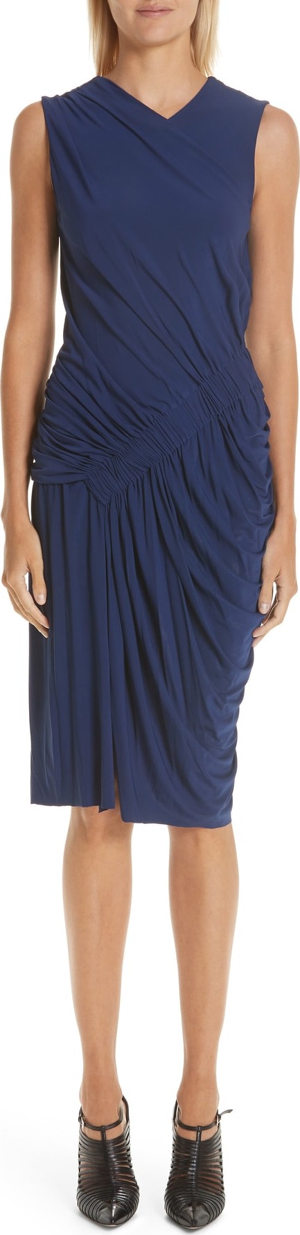 Jason Wu Ruched Jersey Sheath Dress