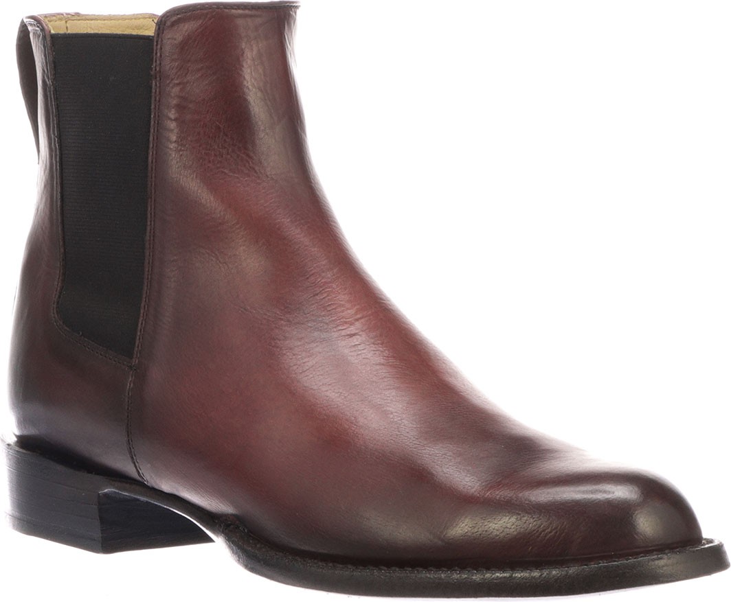 Lucchese Men's Grayson Leather Chelsea Boots