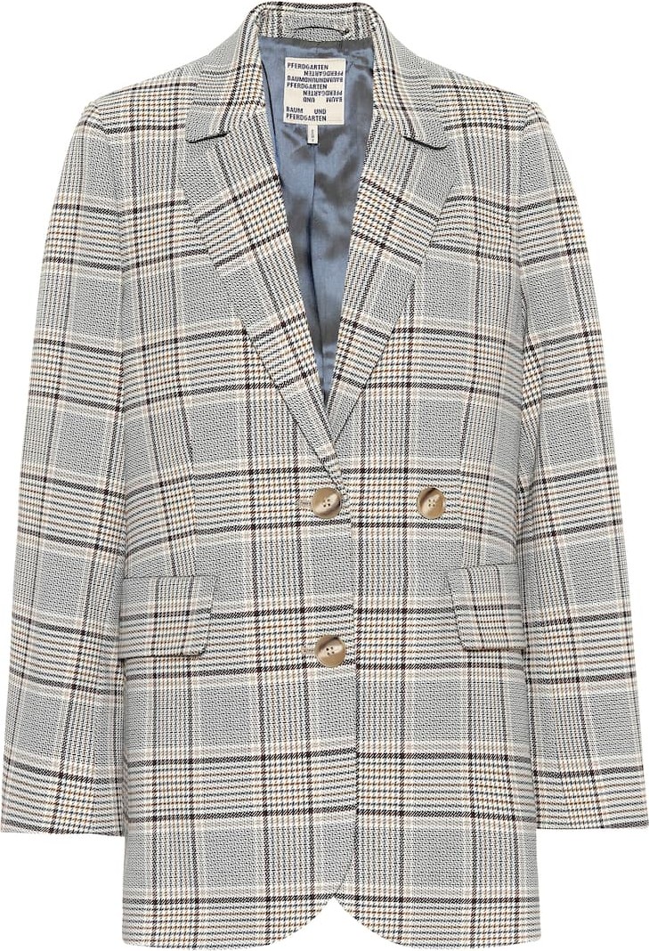 Baum und Pferdgarten Braida checked blazer