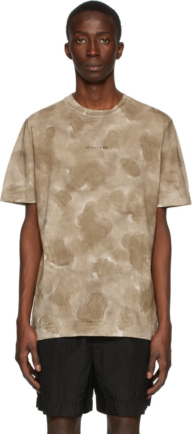 1017 ALYX 9SM Tan 'A' Sphere T-Shirt 1017 ALYX 9SM Tan 'A' Sphere T-Shirt