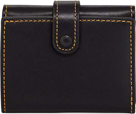 COACH 1941 Trifold Leather Snap Wallet