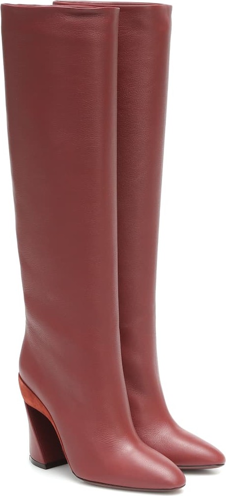 Salvatore Ferragamo Antea knee-high leather boots