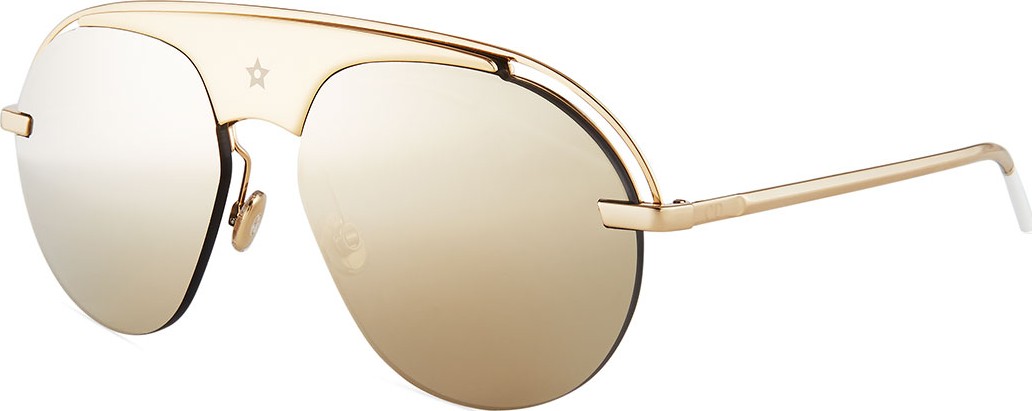 Dior Dio(R)evolution Mirrored Aviator Sunglasses