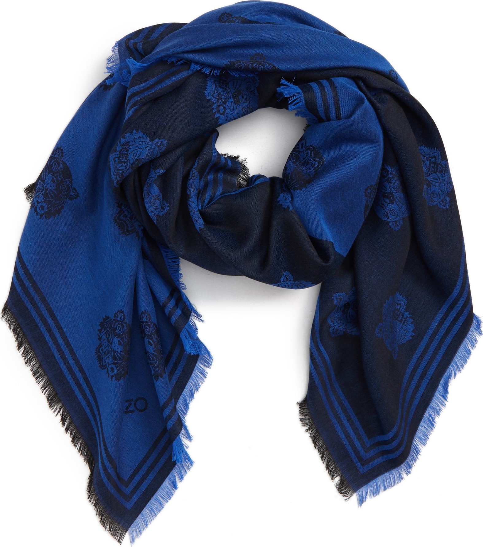 KENZO Tiger Heads Scarf