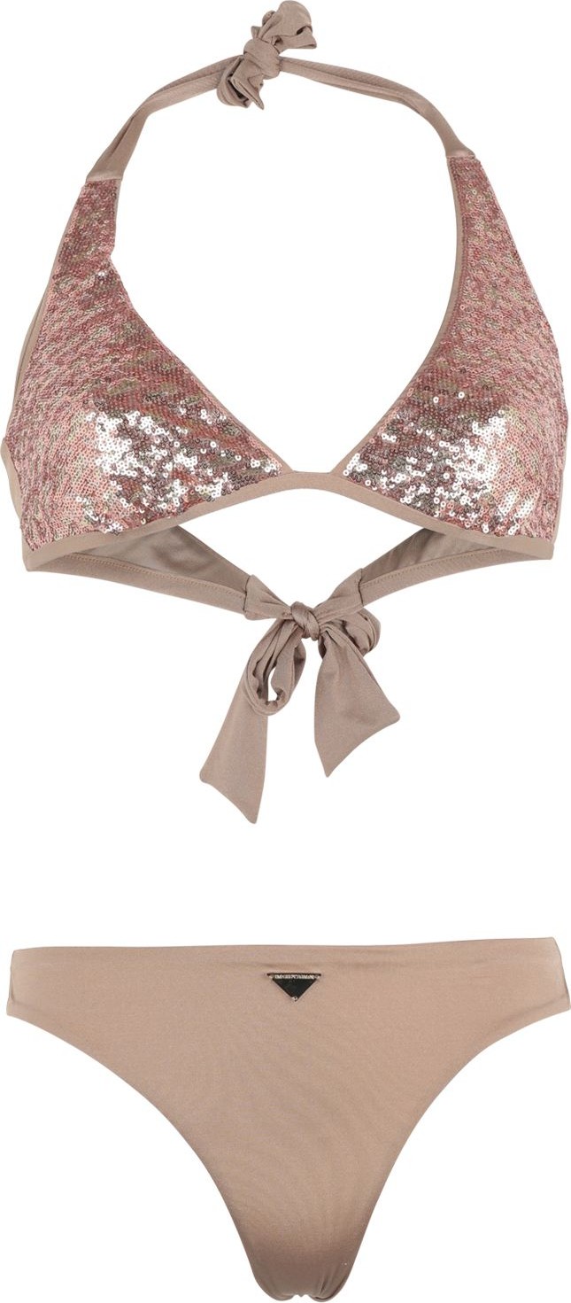 Emporio Armani Ladies Knit Bikini Halter Triangle