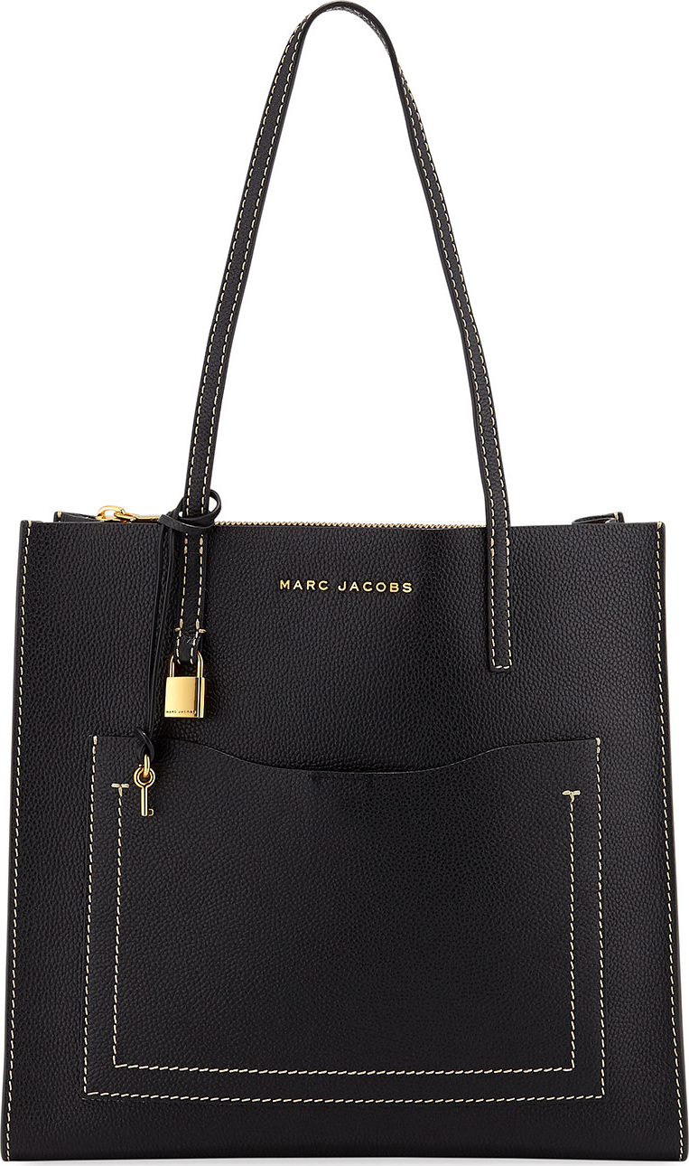 MARC JACOBS Grind T Pocket Shoulder Tote Bag