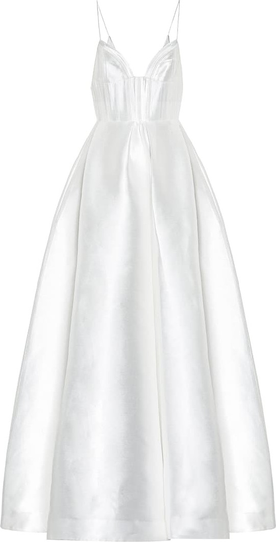 Alex Perry Maddison silk bridal gown