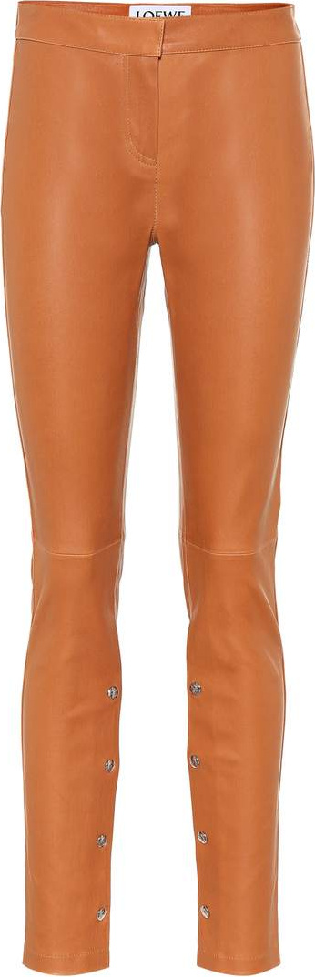 LOEWE Stretch leather pants