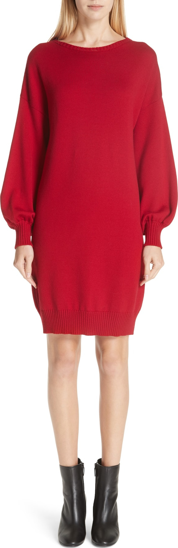 Fuzzi Wool Sweater Dress