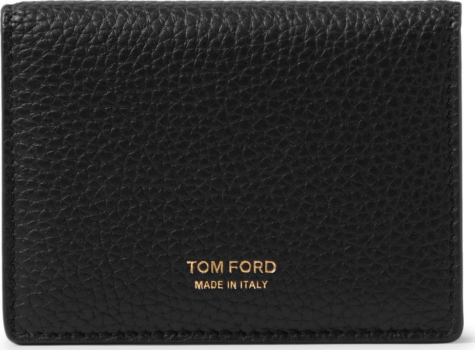 TOM FORD Full-Grain Leather Bifold Cardholder