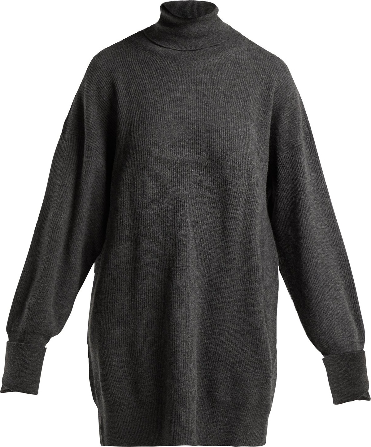 Maison Margiela Oversized elbow-patch wool roll-neck sweater