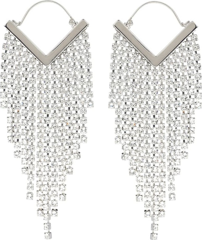 Isabel Marant Freak O Giant crystal earrings