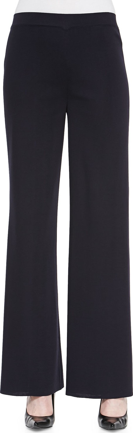 Misook Washable Wide-Leg Pants